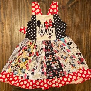 Mickey and Minnie Panel Dress